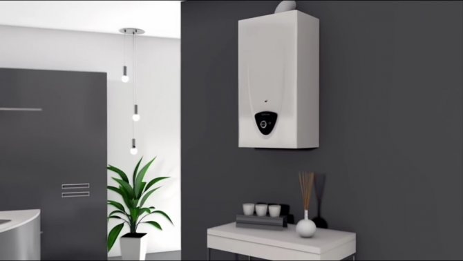 Colonne Ariston à l'intérieur