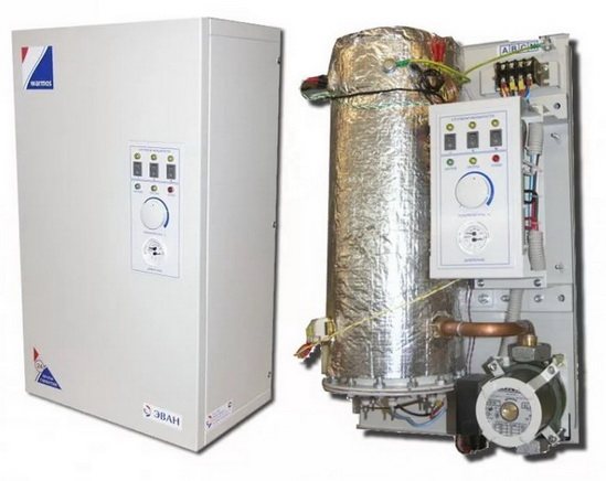 Conception de chaudière EVAN