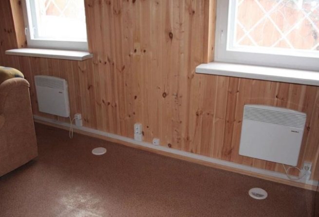 Convecteurs sous les fenêtres