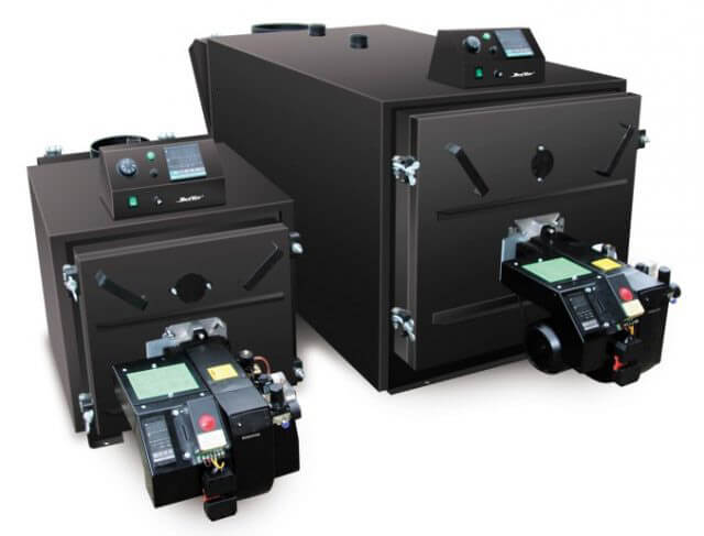 dessins de chaudière à huile usée