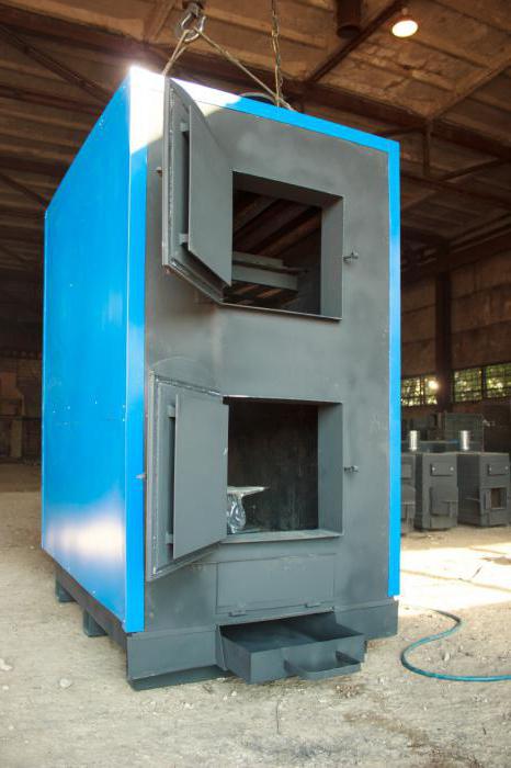 chaudière à combustible solide de production russe