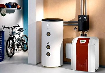 chaudière dans la maison