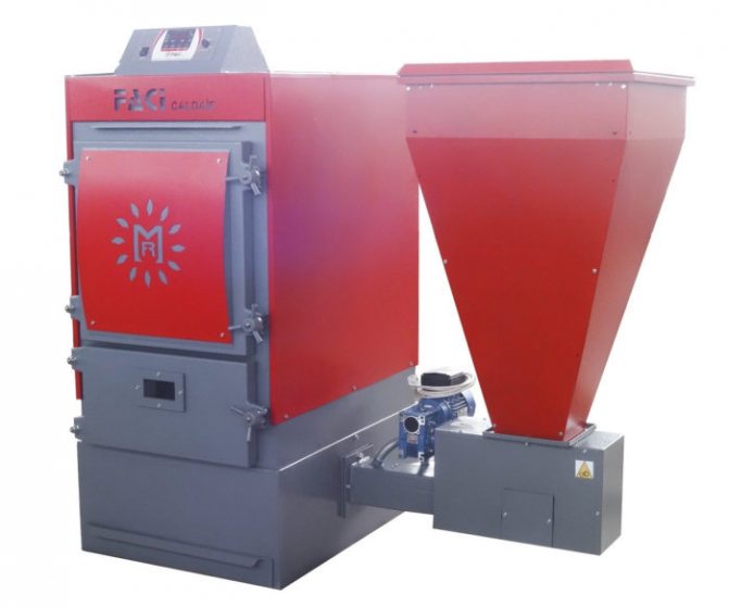 chaudières pour chargement de pellets