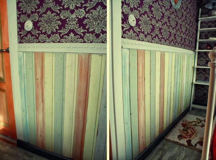 belle doublure dans la chambre en mdf