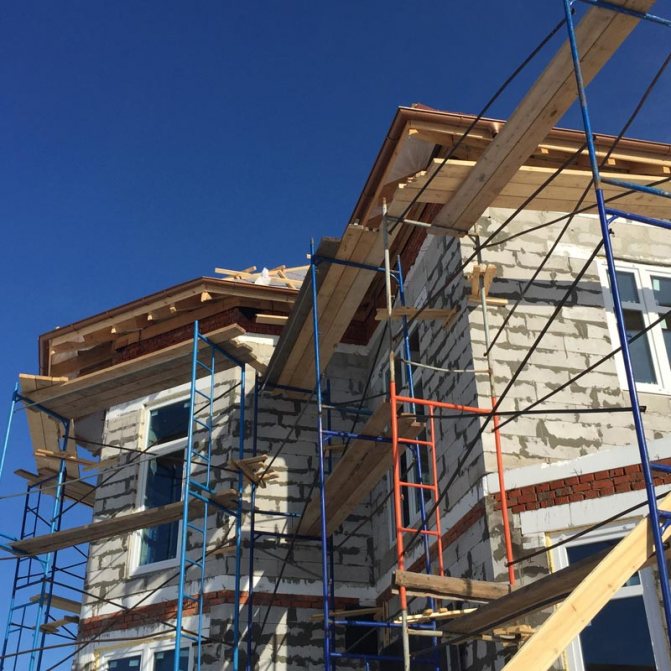 Toiture à partir de zéro dans le Cottage Village