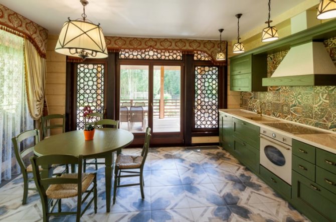 Cuisine de style oriental