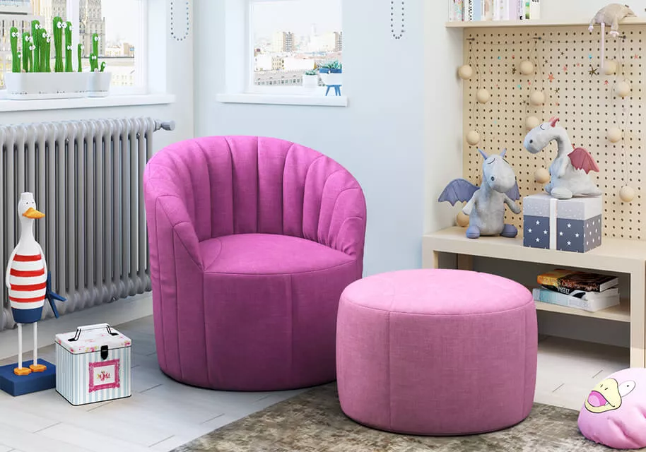 Espace lounge pour les enfants