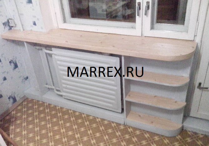 Expérience personnelle de l'augmentation de la largeur du rebord de fenêtre dans une maison à panneaux.