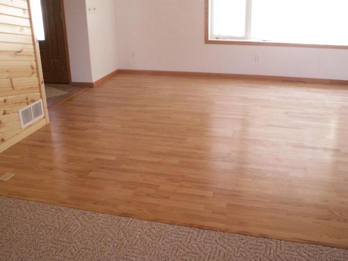 linoléum sur une base isolée