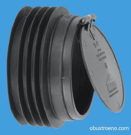 Brassard de toilette avec clapet anti-retour.