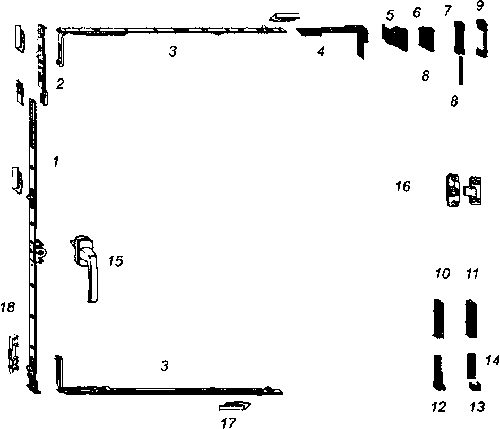 Marquage des fenêtres en plastique