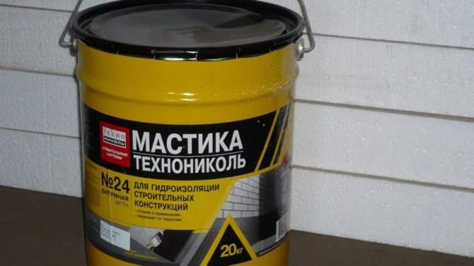 mastic d'étanchéité TechnoNIKOL 24