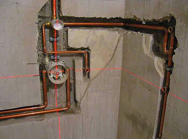 pouce de tuyau de cuivre