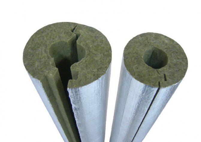 Laine minérale pour l'isolation des tuyaux
