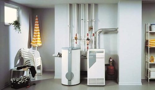 Modèle avec chaudière