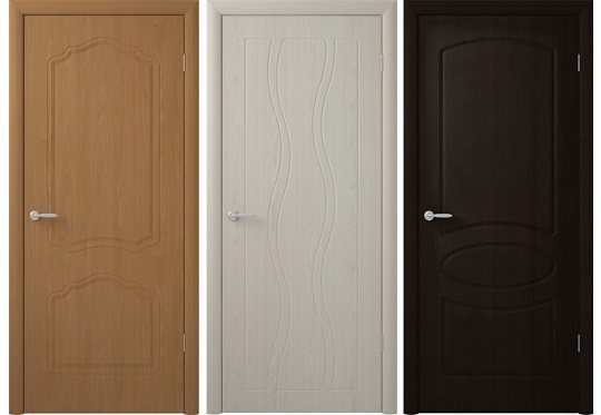 Modèles de portes en PVC