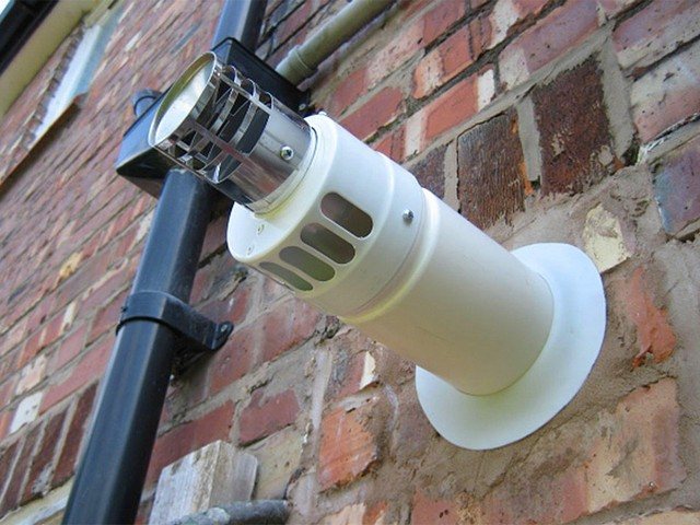 installation d'un convecteur à gaz