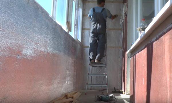 installation du lattage