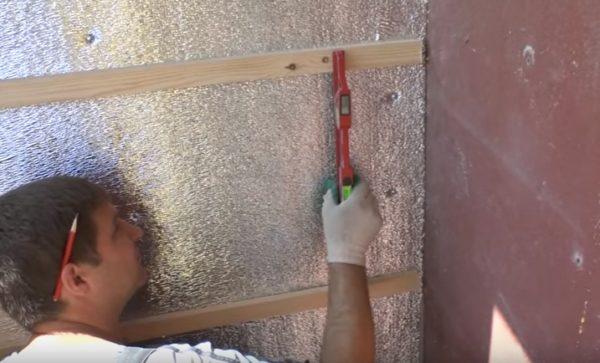 installation du lattage