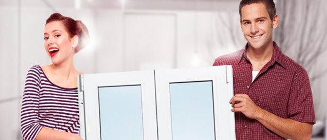 Installation de fenêtres en PVC selon GOST