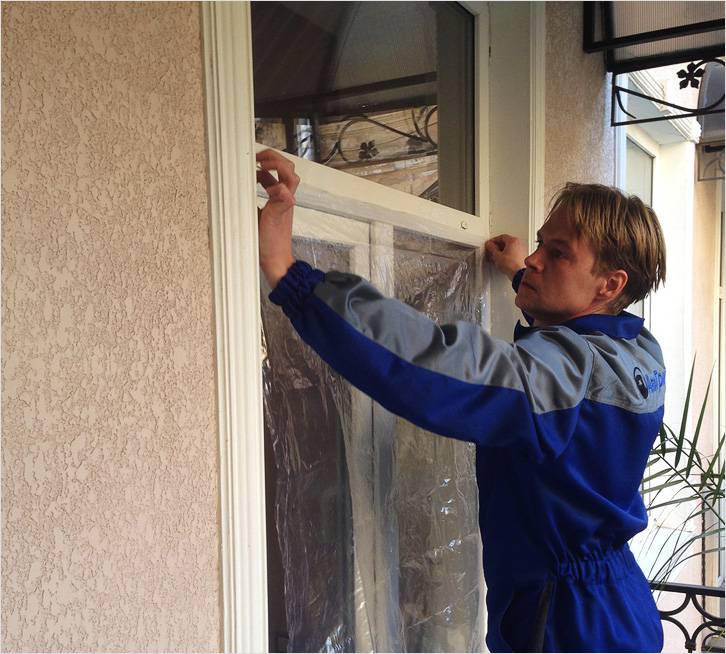 Installation de film économiseur de chaleur