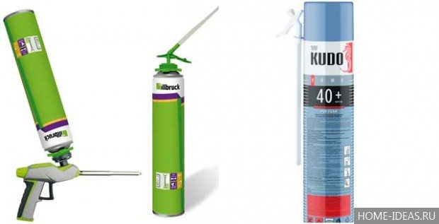 Mousse pour fenêtres en PVC: quel est le meilleur?