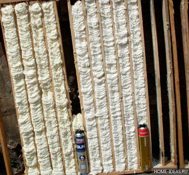 Mousse pour fenêtres en PVC: quel est le meilleur?