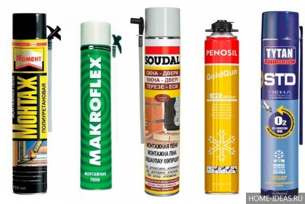 Mousse pour fenêtres en PVC: quel est le meilleur?