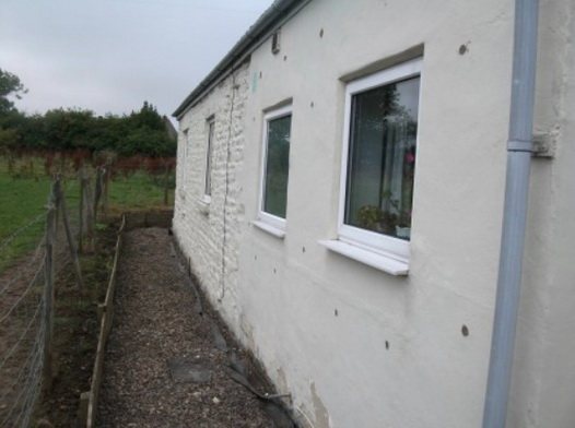 Autocollant en polystyrène