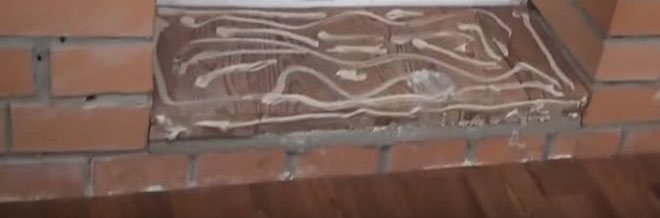 application de colle