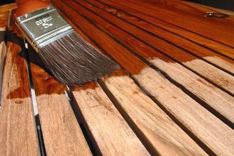 application de peinture