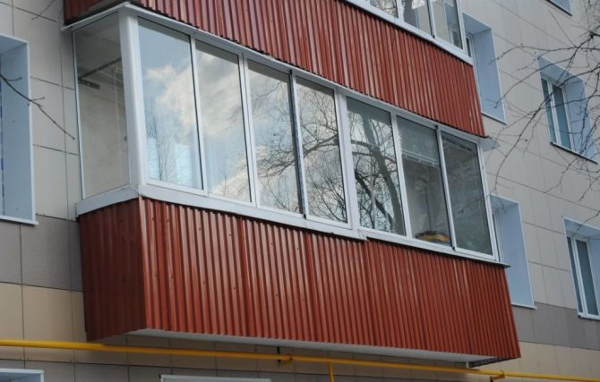 Revêtement extérieur de balcon à faire soi-même - instructions étape par étape avec photos et descriptions