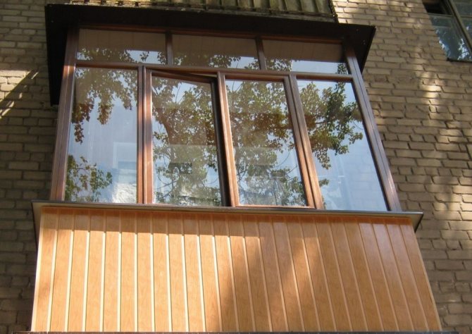 Revêtement extérieur de balcon à faire soi-même - instructions étape par étape avec photos et descriptions