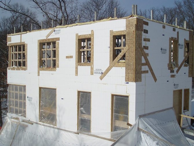 Isolation externe de la maison