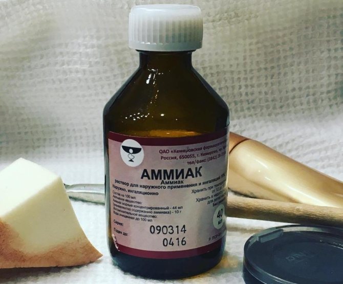 L'ammoniac donne de la brillance non seulement au verre, mais également aux surfaces métalliques des filtres.