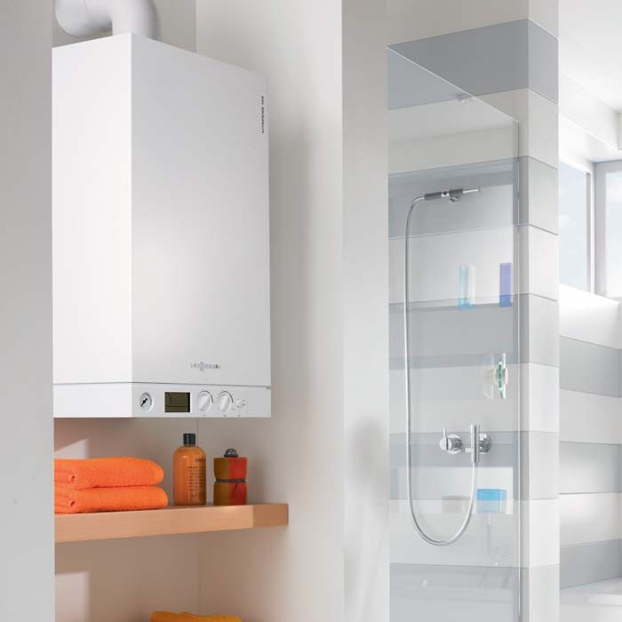 Chaudière murale Visman à l'intérieur