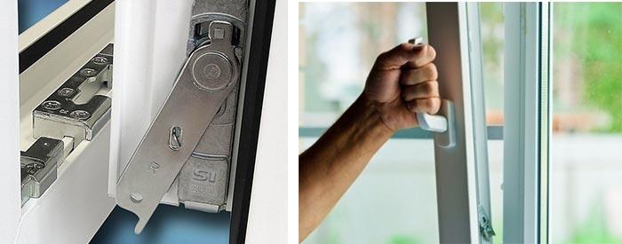 Réglage du verrouillage de rotation de la poignée