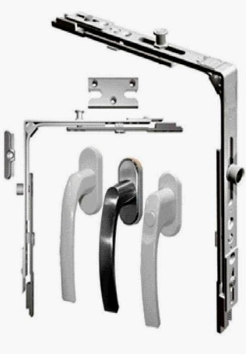 La serrure de porte en plastique ne se ferme pas