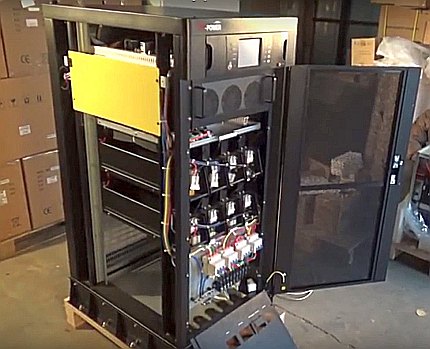 Onduleur continu démonté