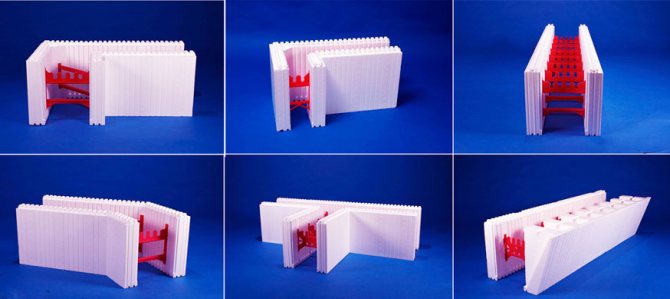 coffrage fixe en polystyrène expansé