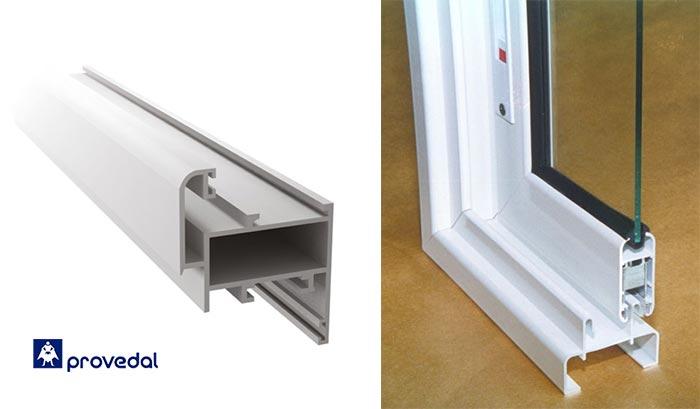 Rails bas au profil en aluminium