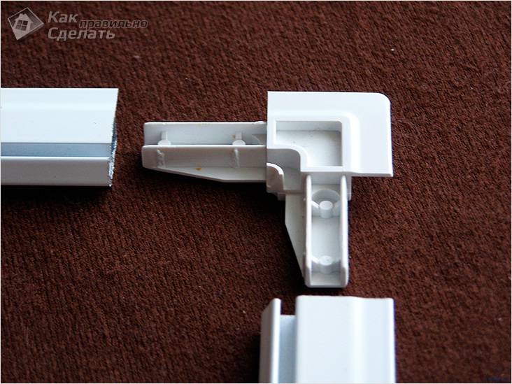 Nouveau coin en plastique