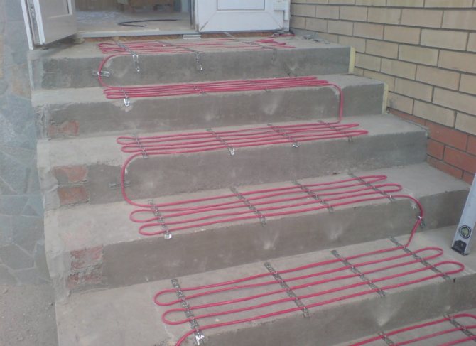 Étapes de chauffage