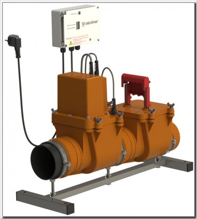 Clapet anti-retour motorisé