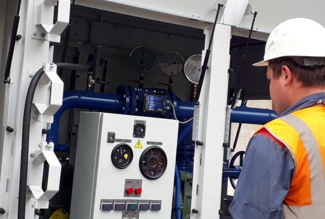 Un échantillon de l'acte de test hydraulique du système de chauffage