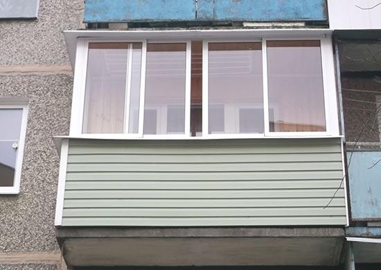 bardage de balcon avec bardage