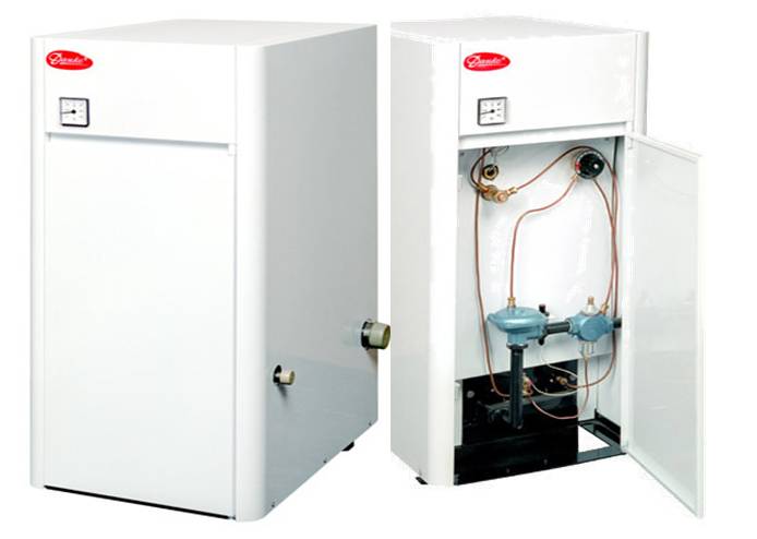 Chaudière monocircuit à chambre de combustion ouverte 16 CV