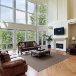 Fenêtres avec verre d'une marque spéciale, photo