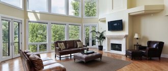 Fenêtres avec verre d'une marque spéciale, photo