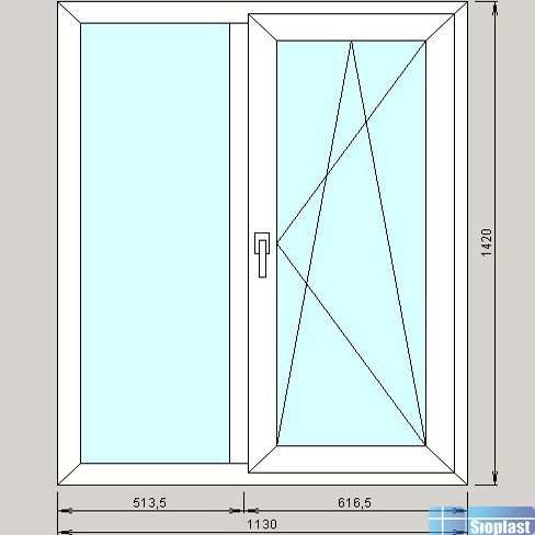 fenêtre série 565 prise